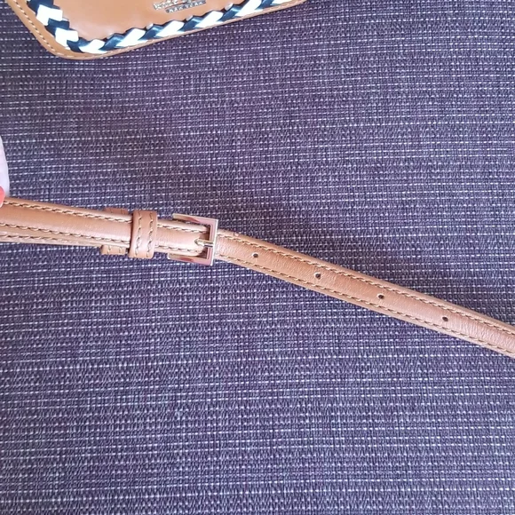 Kate Spade Black and Brown Crossbody Bag with Braided Detail - Picture 8 of 12